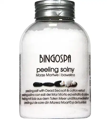 Bingospa Totes Meer Peeling Salz mit Baumwollextrakt 580 g