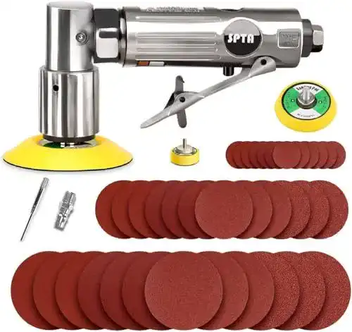 Druckluftschleifer Spta 80mm Mini Winkelschleifer mit Schleifscheiben