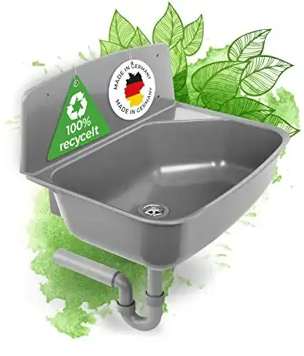 Ausgussbecken Calmwaters – Nachhaltiges Produkt aus recyceltem Kunststoff