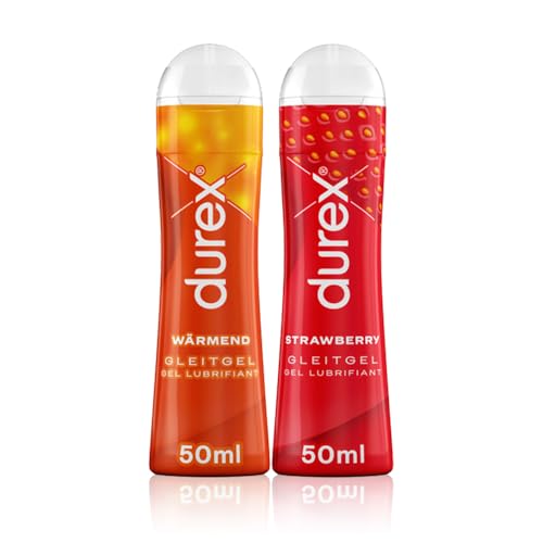 Gleitgel mit Geschmack Durex Play – Mixpackung für Frauen und Männer