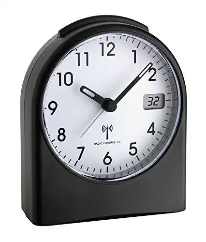 Analoger Radiowecker TFA Dostmann 98.1040.01 mit LCD-Hintergrundbeleuchtung