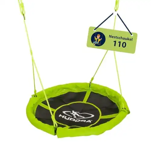 Nestschaukel HUDORA 110 in Grün und Orange