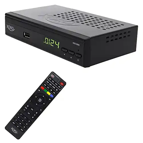 Xoro HRS 8689 Digitaler FullHD Satelliten-Receiver mit USB und HDMI