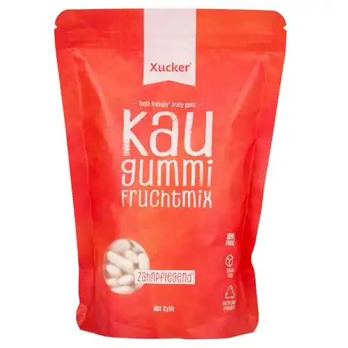 Xylit-Kaugummi Xucker Zuckerfreie Zahnpflege Fruchtmix
