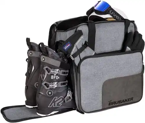 Skischuhtasche Brubaker für Helm und Skiausrüstung