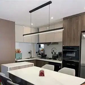 LED Pendelleuchte Ddyy dimmbar, schwarz, moderne Hängeleuchte