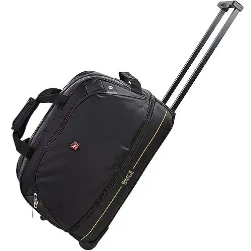 Reisetasche mit Rollen OIWAS 45L und 10L Erweiterung für Unisex