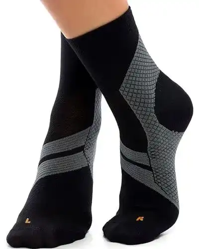 Kompressionssocken ZaTech für Plantarfasziitis und Fußbeschwerden