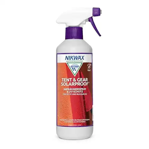 Nikwax Tent & Gear SolarProof 500ml Nahtdichter für Zelte und Ausrüstung