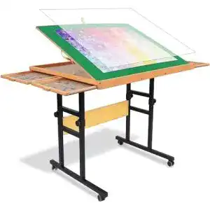 Puzzle-Tisch Truwheelz 1500 Teile mit verstellbaren Beinen und Schubladen