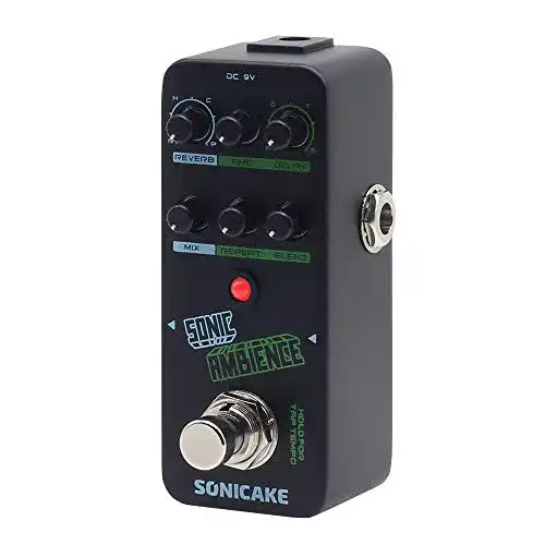 Delay-Pedal SonicaKE für Gitarre mit Delay- und Reverb-Effekten