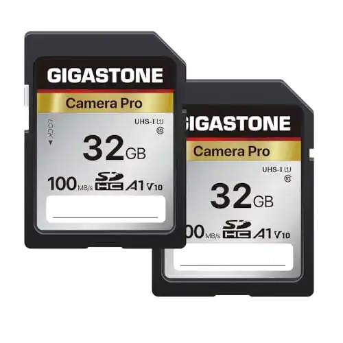 Gigastone 32 GB SDHC Speicherkarte im 2er-Pack