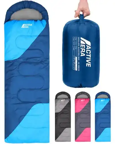 Schlafsack Active Era Premium Mumien 250 GSM für Winter und Sommer