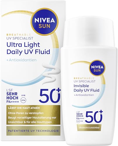 Nivea Sonnencreme Nivea Sun Sonnenschutz Fluid LSF 50+
