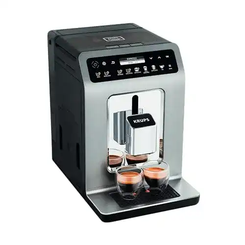 Kaffeevollautomat Krups Evidence Plus mit Milchschlauch