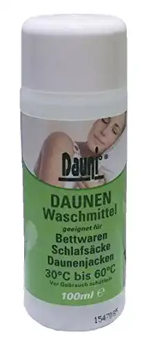 Daunenwaschmittel Dauni für die Reinigung von Daunenbettwaren