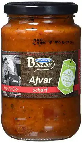Ajvar Vitaminka Bazar scharf, 5er Pack (5 x 350 g)