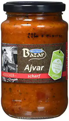 Ajvar Vitaminka Bazar scharf, 5er Pack (5 x 350 g)