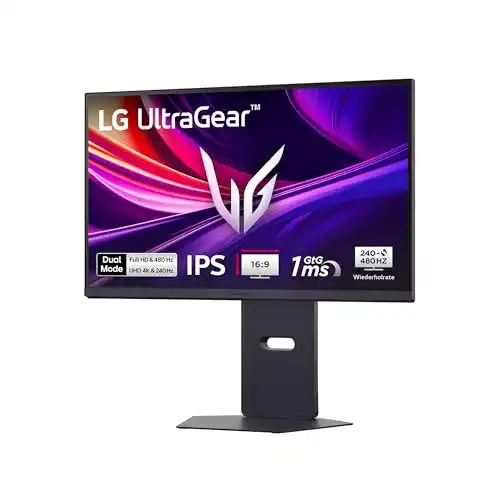 LG 27 Zoll Ultragear 4K UHD Monitor mit 1 ms Reaktionszeit und HDR10