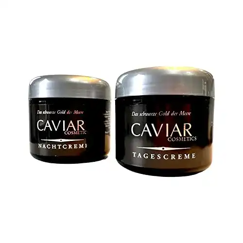 Kaviar Gesichtscreme Ds-Lux 2x 125ml Caviar Creme für Anti-Aging Pflege
