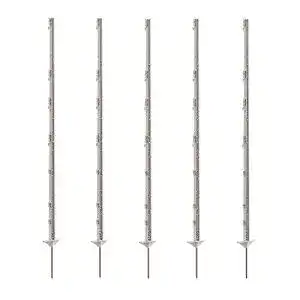 Weidezaunpfähle Kerbl Growi aus Kunststoff, 156 cm, 40 Stück