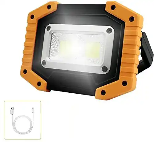 Akku-Lampe Tekstap LED Baustrahler – Tragbare Arbeitsleuchte