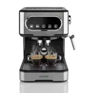 Gorenje ESCM 15 DBK Siebträgermaschine für Espresso und Tee