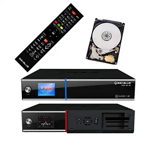 GigaBlue UHD UE 4K SAT TV Receiver mit Linux-Betriebssystem