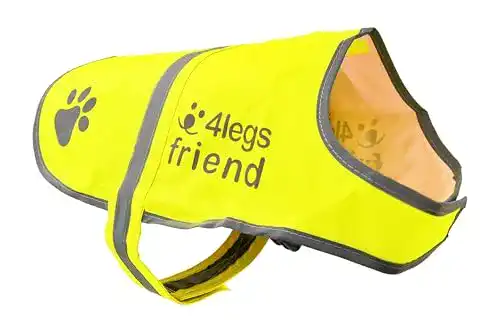 Hundeschutzweste 4Legsfriend für Hunde in 5 Größen mit Leinenring