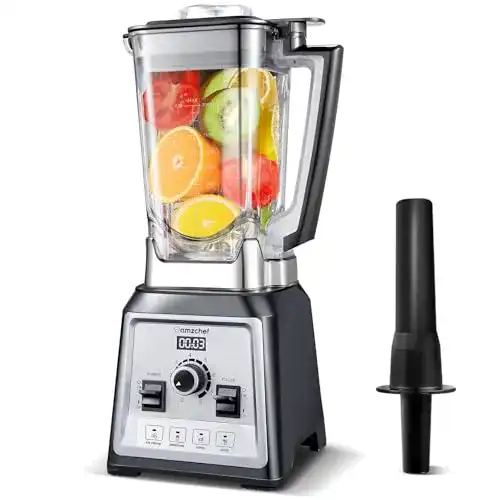 Hochleistungsmixer AMZCHEF mit 2000 Watt und 2-Liter-Behälter