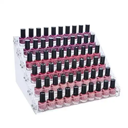 Benbilry Nagellack Organizer mit 6 Ebenen für bis zu 66 Nagellacke