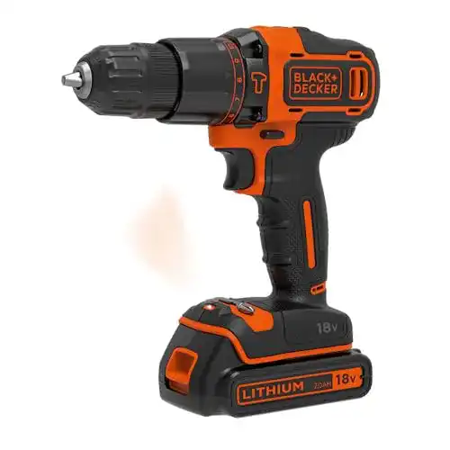 Akku-Schlagbohrschrauber Black+Decker 2-Gang BDCHD18KB