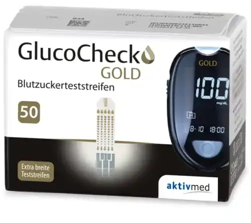 Blutzuckermessgerät Aktivmed GlucoCheck Gold