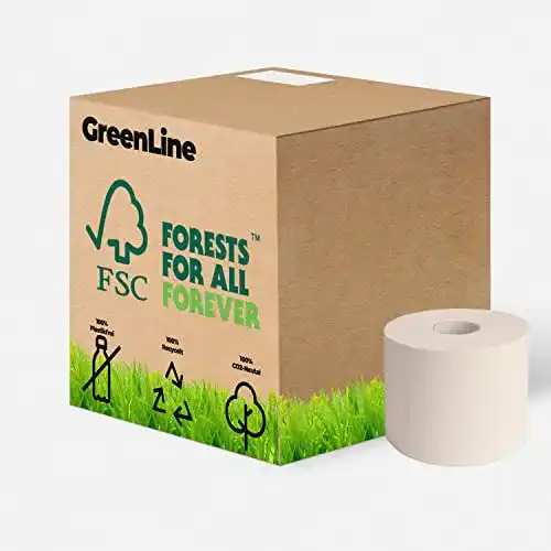 Recycling Toilettenpapier Herrmann 3-lagig GreenLine – 36 Rollen
