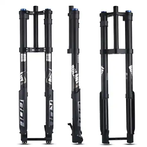 Downhill-Federgabel Qhiyrze für Mountainbikes 26, 27,5 und 29 Zoll