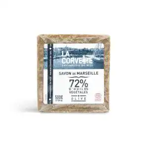 Olivenölseife La Corvette – Marseille Oliven Seifenwürfel, 500 g