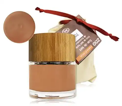 Make-up Zao Liquid Silk 703 Rosenblüte Flüssig-Makeup mit Bambus
