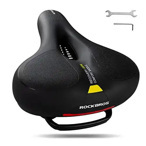 Fahrradsattel ROCKBROS Gelsattel für Herren und Damen ergonomisch