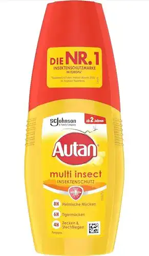 Autan Protection Plus Multi-Insektenschutz Spray 100ml (3er Pack)