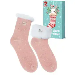 Kuschelsocken für Damen in Geschenkbox – warme Thermosocken für Winter