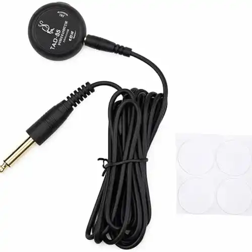 Piezo-Tonabnehmer Dilwe Mini Kontaktmikrofon für akustische Instrumente