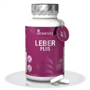 Artischocken-Kapseln BIOMENTA Leber Plus mit Cholin und Mariendistel, 90 Kapseln