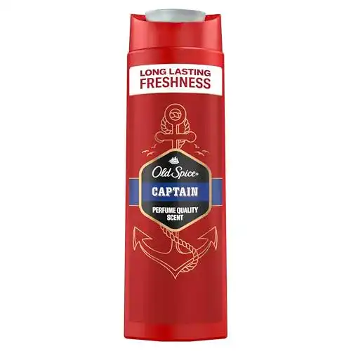 Old Spice Captain 3-in-1 Duschgel für Haar, Gesicht und Körper 400 ml