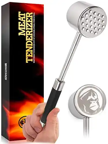 Fleischklopfer Mountain Grillers Doppelseitig aus Edelstahl