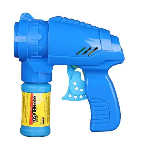 Seifenblasenpistole Idena 40089 mit 53 ml Seifenblasenlösung