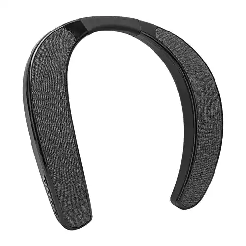 Nackenbügel-Kopfhörer Asixxsix Bluetooth Lautsprecher für Musik und Anrufe