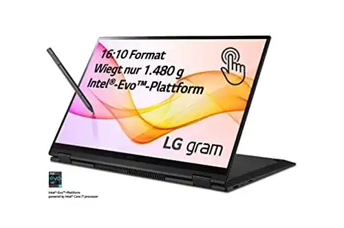 Laptop Intel Core i7 LG Electronics Gram 16 Zoll Ultralight 2-in-1