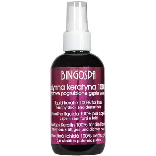 Flüssiges Keratin von Bingospa für starkes und glänzendes Haar