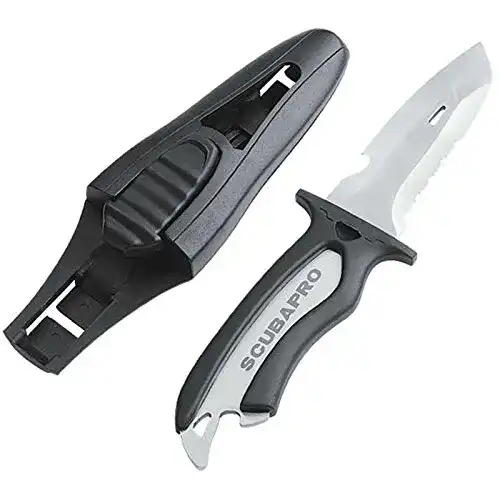 Tauchermesser Scubapro MAKO aus Edelstahl für Tauchen und Schnorcheln