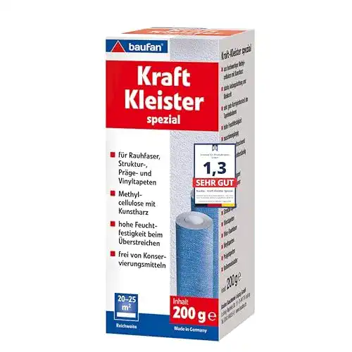 Baufan Kraft Tapetenkleister für verschiedene Tapetenarten